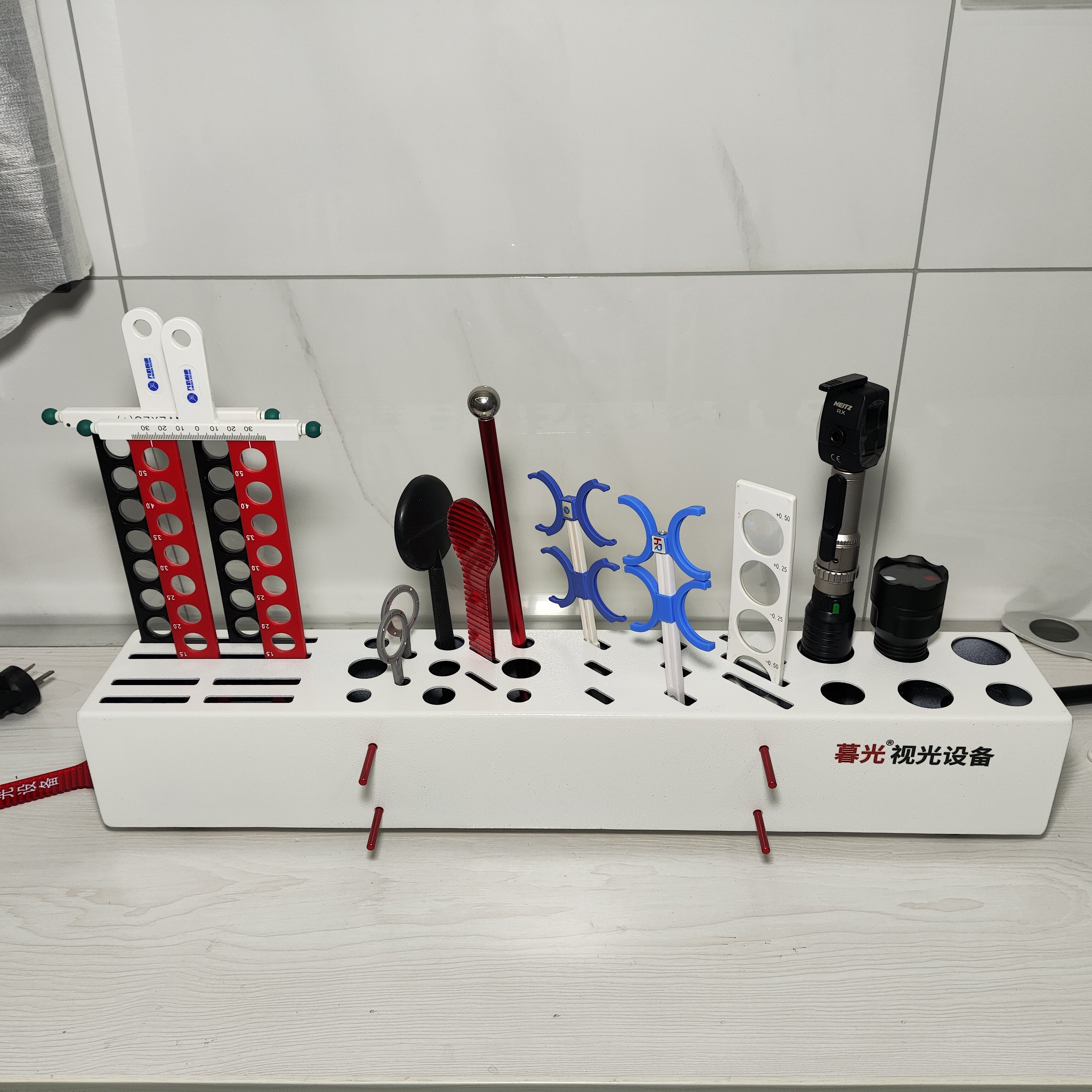 视光工具盒视光工具收纳盒视功能检查工具盒