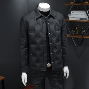2025冬季新款90%白鸭绒翻领暗花羽绒服 钱塘6011-6666  P240 假模图片