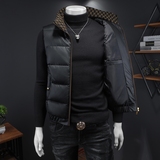 2025冬季新款90%白鸭绒羽绒马甲Y9950P295假模白，男装羽绒服，钱塘6011