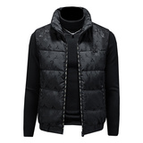 2025冬季新款高品质90%白鸭绒羽绒马甲6011-9958P285假模，男装羽绒服，钱塘6011