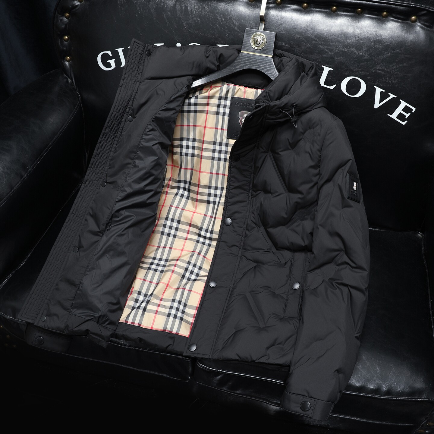2025冬季新款90%白鸭绒立领亮面羽绒服钱塘6011-9968P330沙发,男装羽绒服,钱塘6011