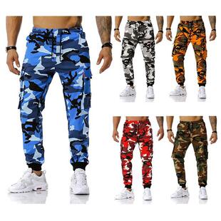 camouflage pants cotton Men& casual work 39;s overalls