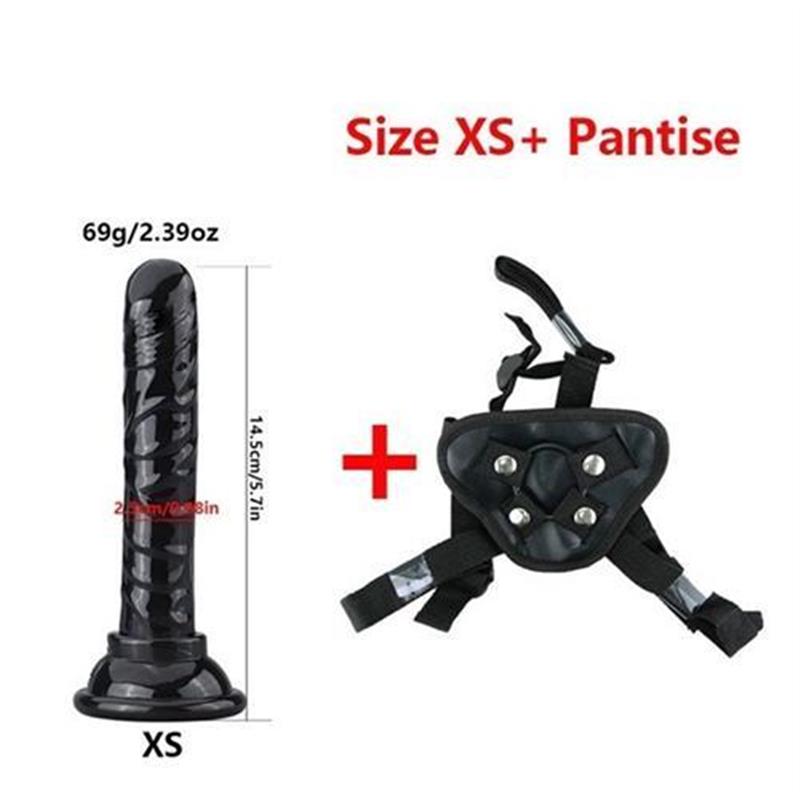 Huge Dildo Strap-On Adjustable Suction Cup Dildo for Anal St