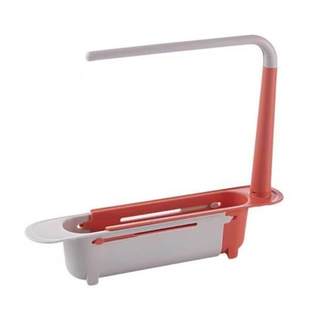 Pool telescopic shelf drain basket rag rack pull storage hoo