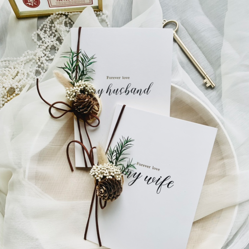 Wedding婚礼誓言卡高级对折式致辞卡结婚宣言卡复古风小清新新娘,节庆用品/礼品,贺卡/卡片,淘宝优惠券,粉丝福利购,淘宝优惠卷