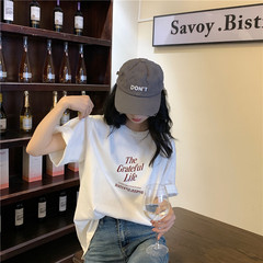 實拍 字母印花短袖T