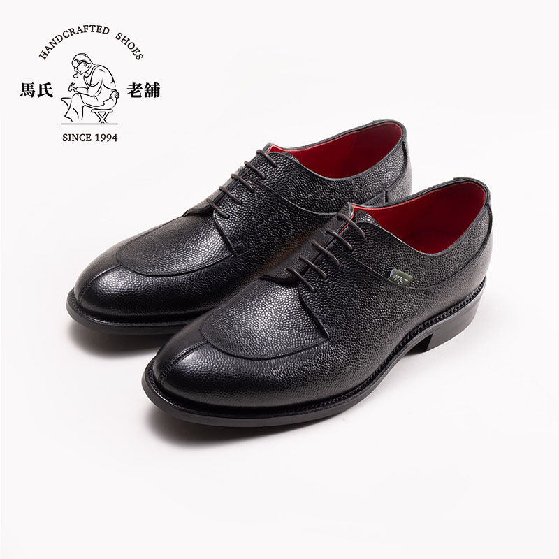 马氏老铺固特异手工商务风德比鞋