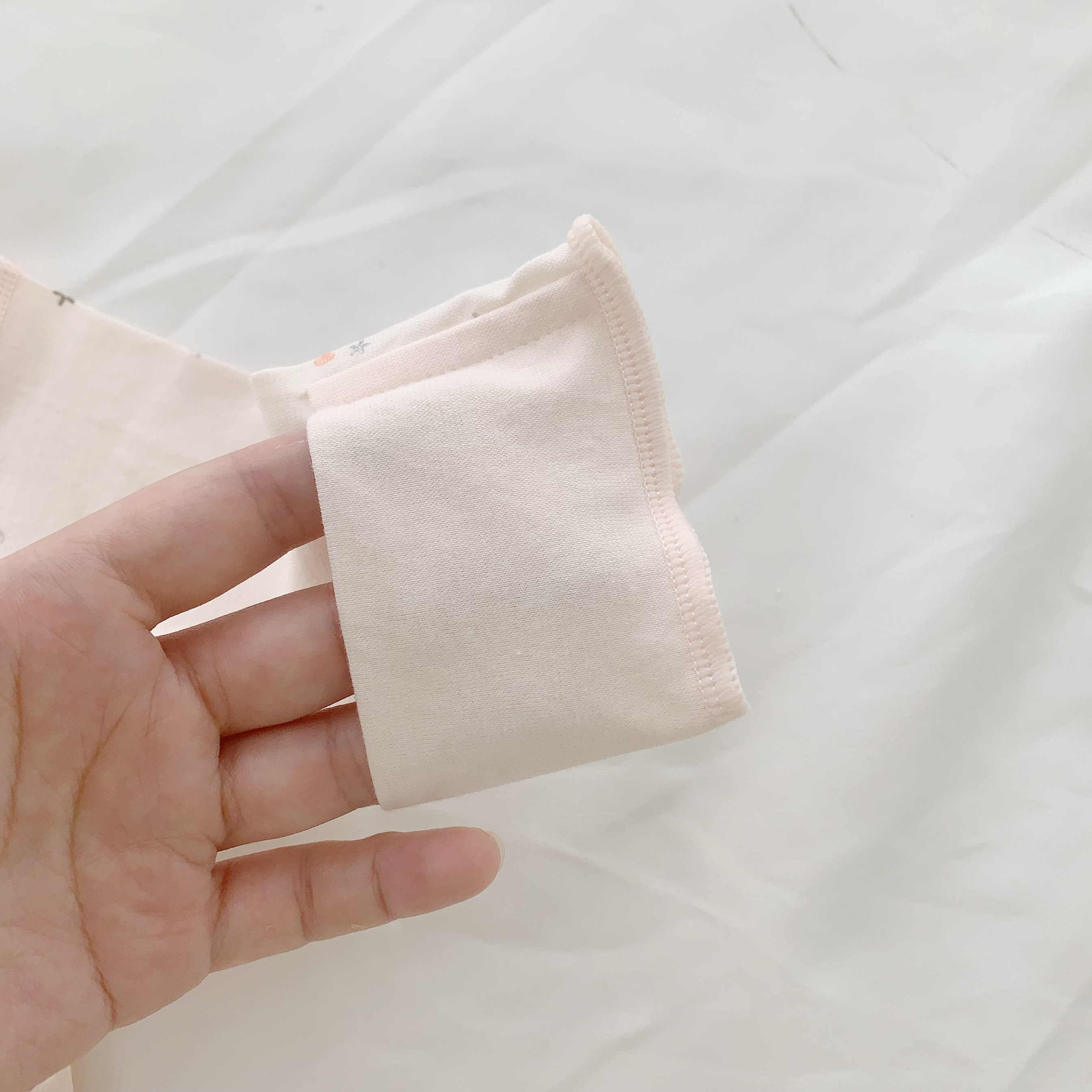 2 PIECES OF 0-3 MONTHS SPRING AND SUMMER NEWBORN BABY HALF-BACK BABY COTTON MONK BABY TOP BONELESS