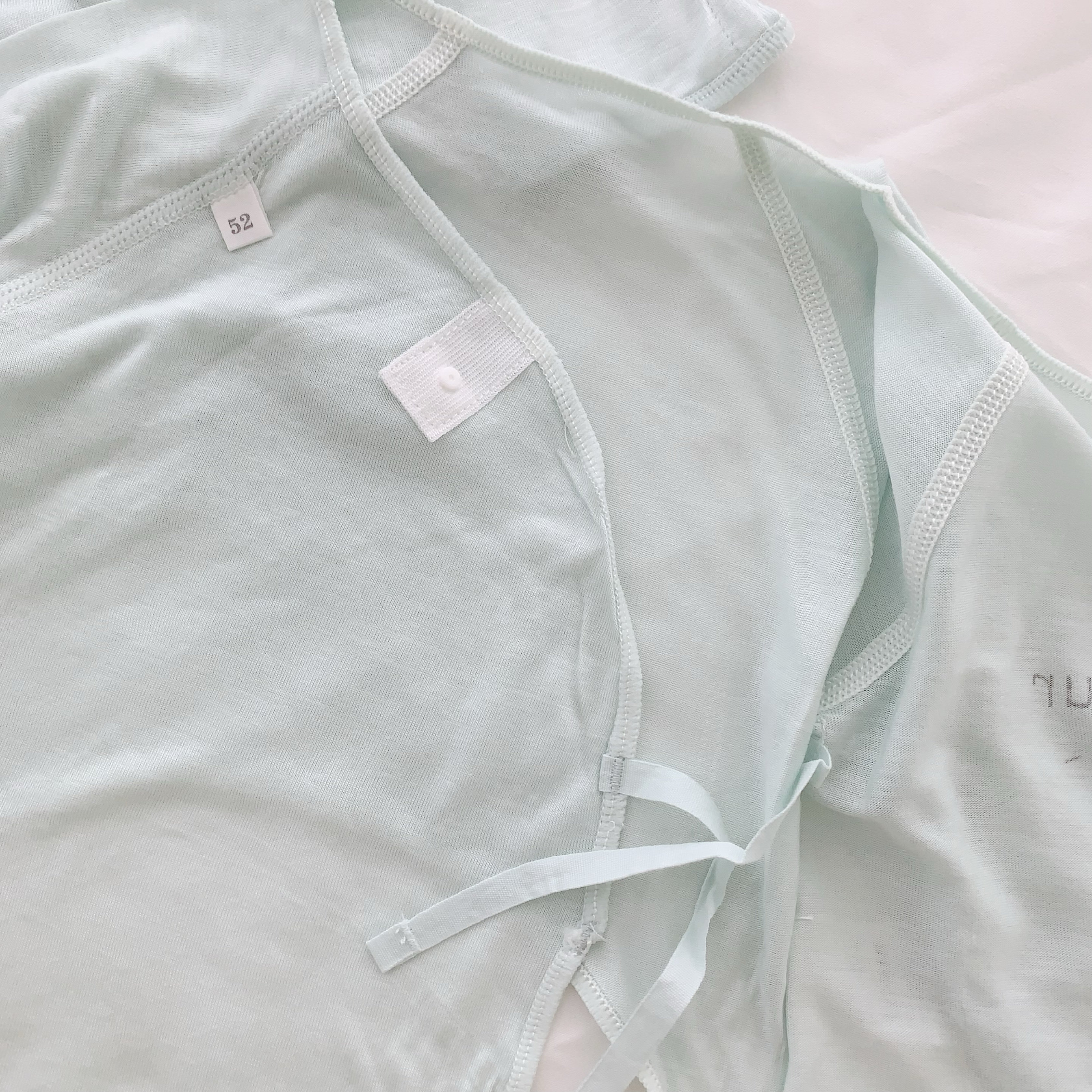 2 PIECES NEWBORN BABY CLOTHES HALF BACK CLOTHES SUMMER NEWBORN BABY COTTON TOPS AND MONK CLOTHES DIG BACK CLOTHES BONELESS