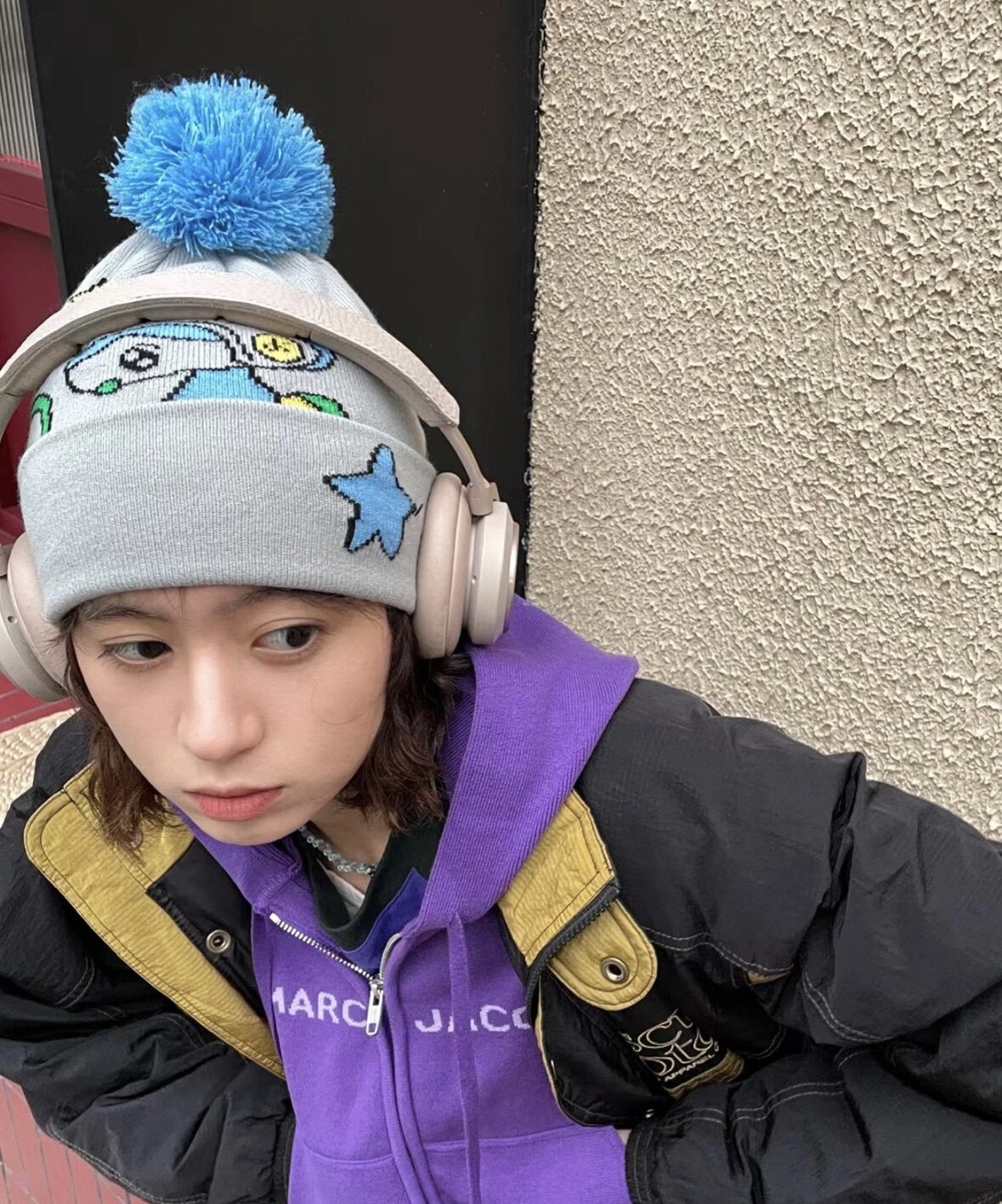 针织oliwa原创卡通通用宇宙主题