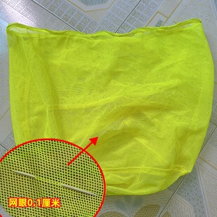 不锈钢抄网头网兜不伤鱼纳米网布养殖鱼捞虾捞鱼网兜鱼护袋网兜子