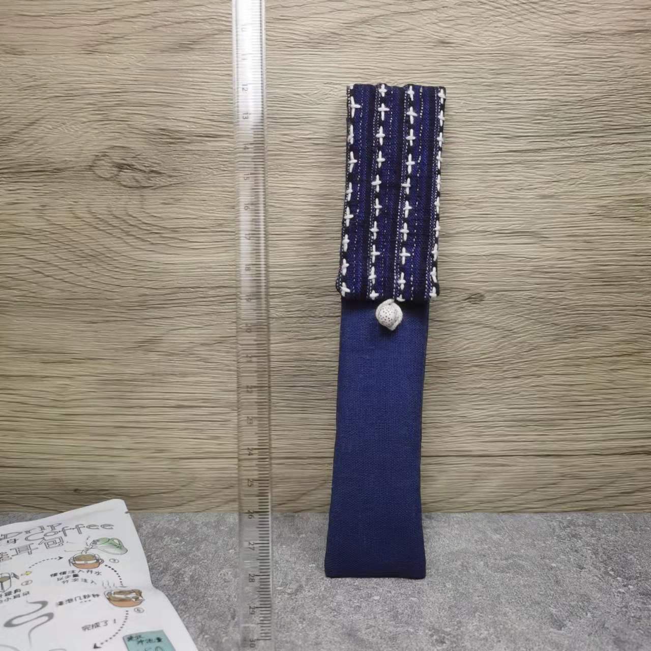 原创笔袋 苹果 applepencil笔套 一代二代 单支钢笔袋 老土布刺绣