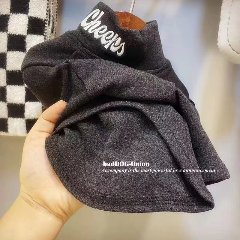 狗狗衣服炸街款高领冬小狗狗宠物衣服泰迪比熊小型犬猫咪可爱保暖