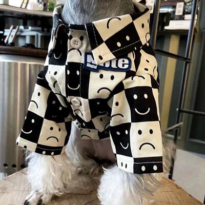 夏季狗狗衣服小型犬薄款花衬衫