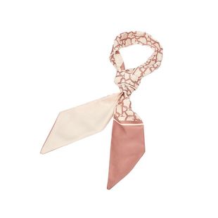 CR限定老花丝巾粉色黑色包包配饰饰品百MK包包配饰