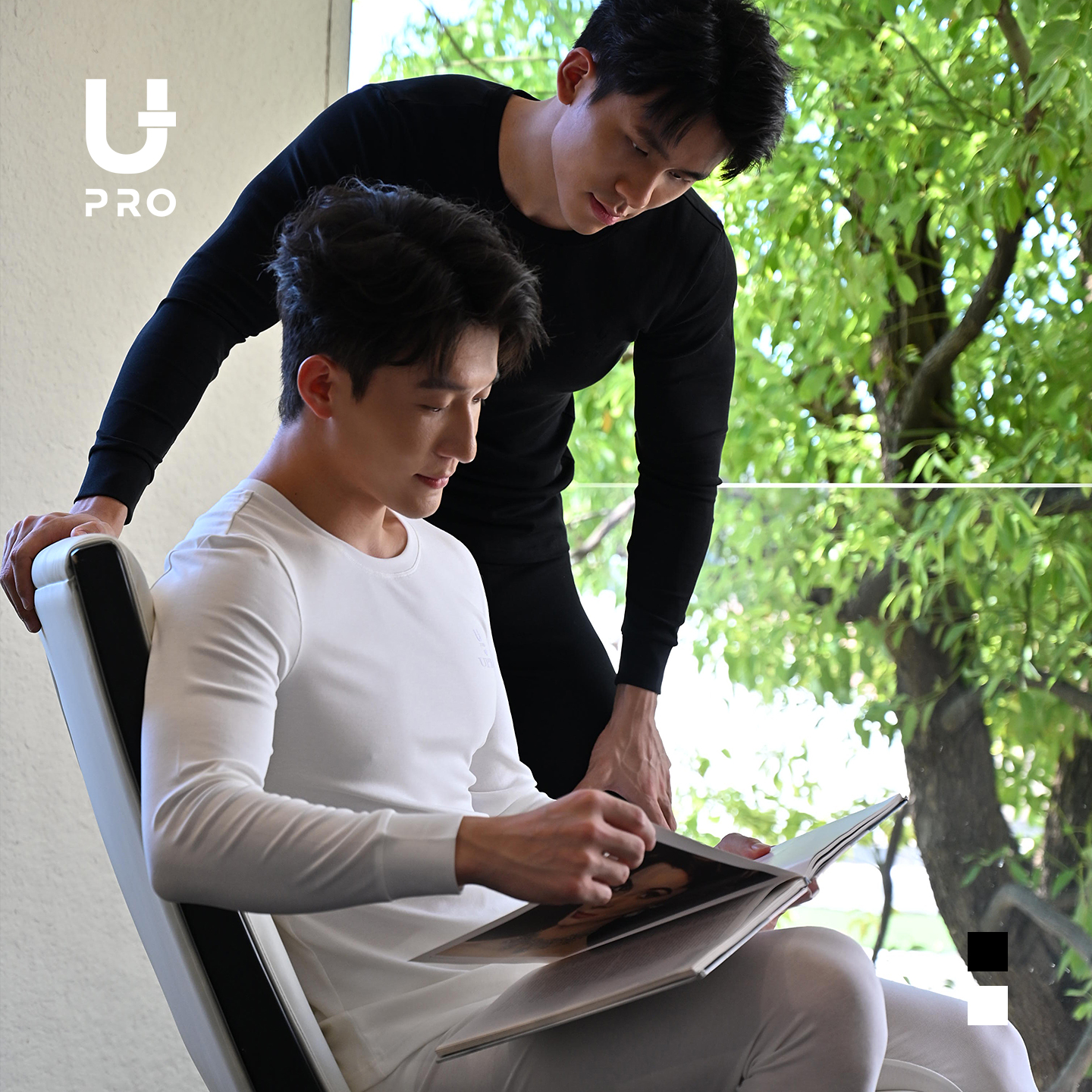 UPRO时尚莱斯尔纤维7A抗菌黑科技面料外穿打底秋衣保暖内衣