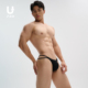 内裤 UPRO柚璞蛇鳞纹路低腰三角丁字裤 双腰网纱男士 内衣补货中