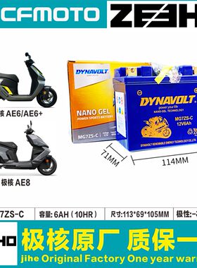 春风极核AE6AE8原装电瓶官方正品