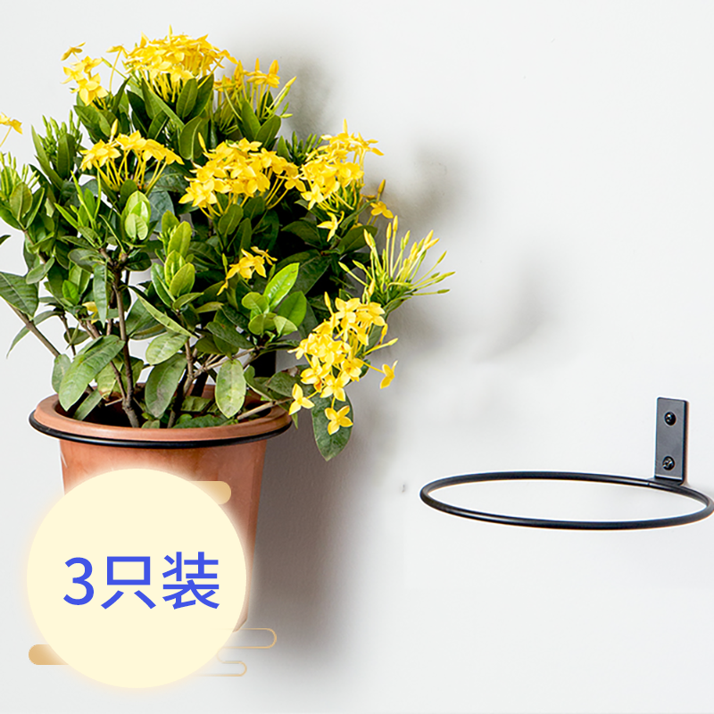 壁挂铁艺阳台酒店吊篮室内花盆架