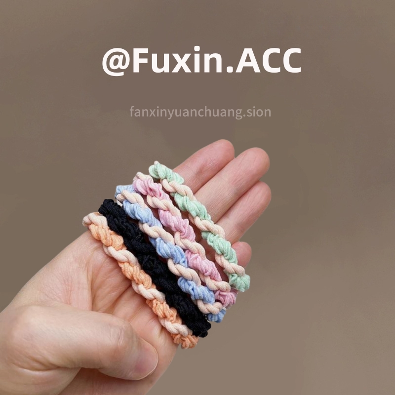 白鹿同款高弹力头绳2024年新款