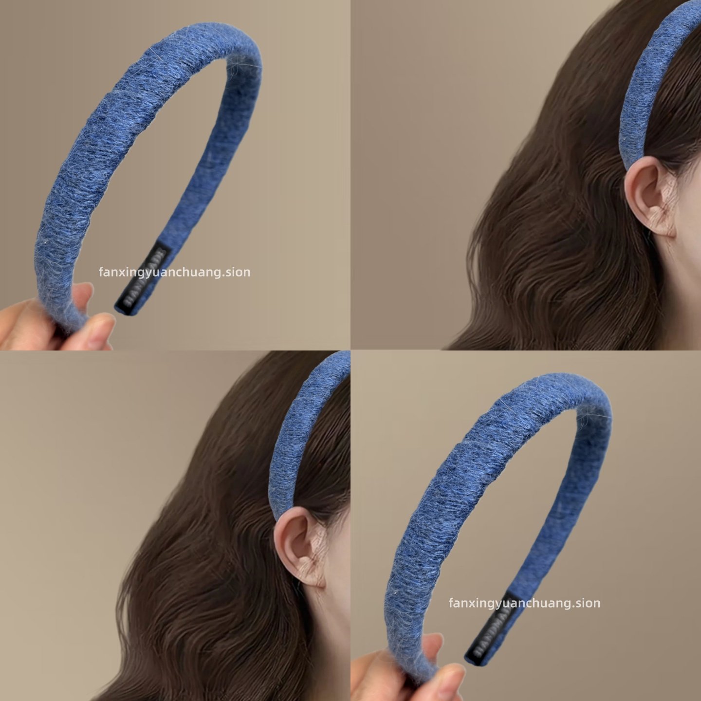 【蓝铃拂风】秋冬针织毛线细发箍小众甜美头箍气质百搭旅行发卡,户外/登山/野营/旅行用品,旅行发卡,淘宝优惠券,粉丝福利购,淘宝优惠卷