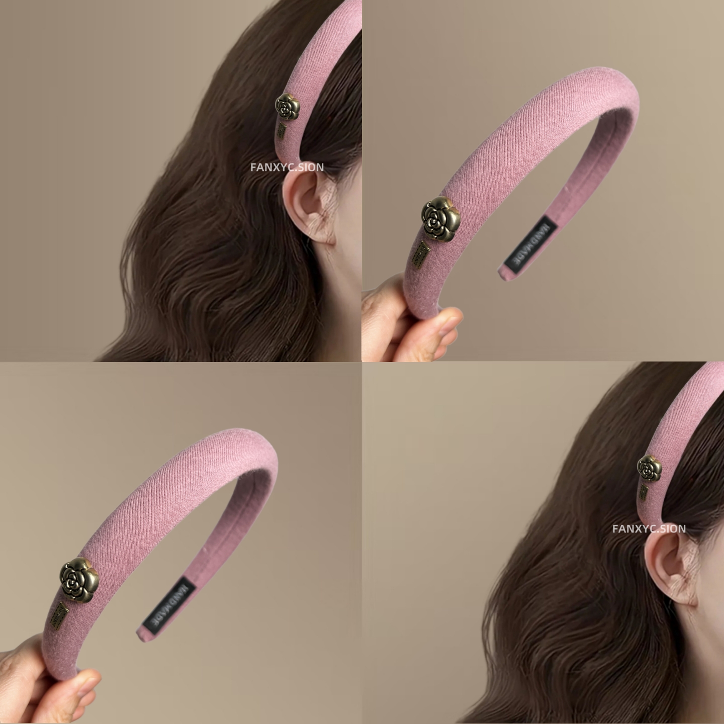 韩系高级感小香风发箍2025新款秋冬季高颅顶头箍发卡外出压发头饰