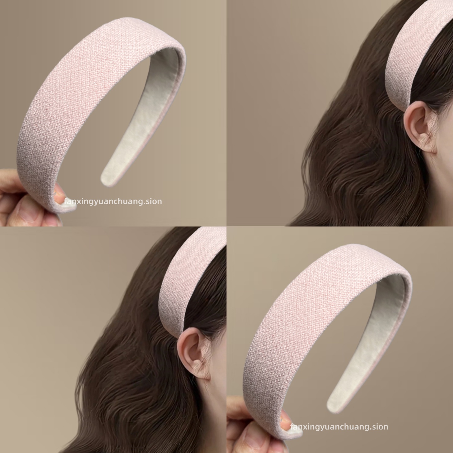 甜美海绵高颅顶发箍日常外出洗脸