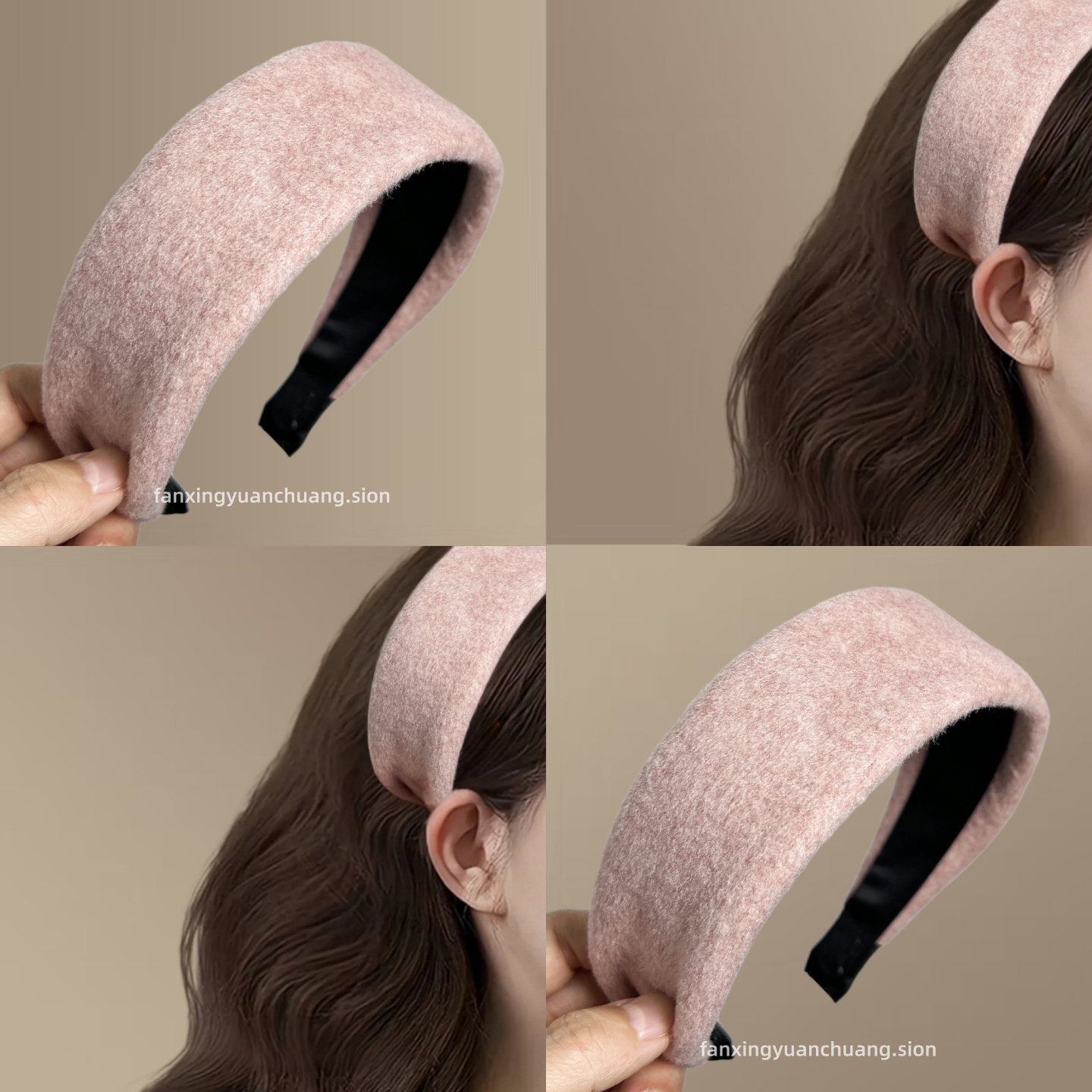 超柔软毛绒布艺大肠发圈秋冬新款