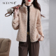 立领一体保暖羊羔毛大衣冬季 2024新款 海宁颗粒绒皮草外套女短款