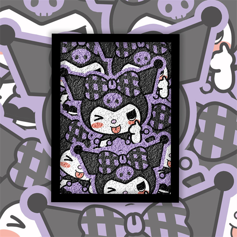 新款库洛米美乐蒂玉桂狗纸浆画
