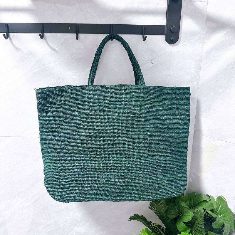 高品质手工细钩针拉菲草编织包女简约时尚手提单肩包大容量沙滩包,箱包皮具/热销女包/男包,通用款女包,淘宝优惠券,粉丝福利购,淘宝优惠卷