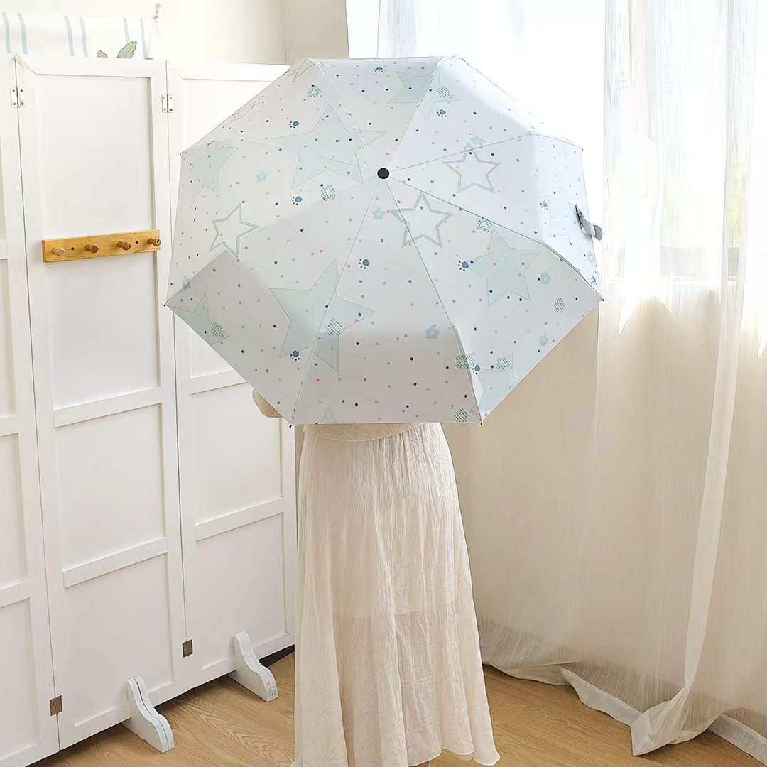 安妮城市晴雨两用防晒自动伞