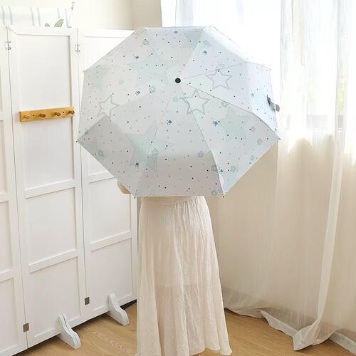 安妮城市晴雨两用防晒自动伞