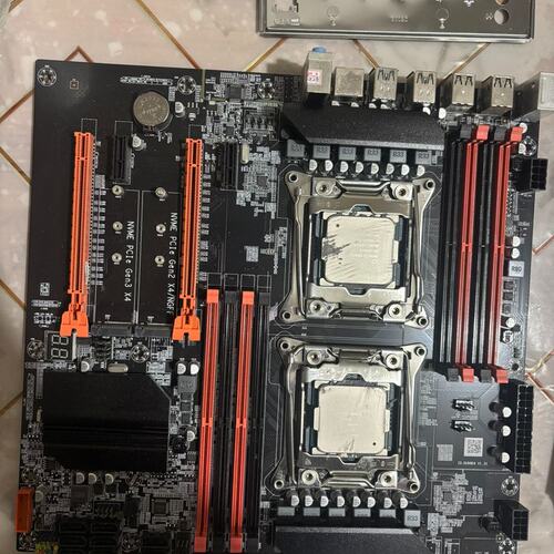 议价X99-D4主板+E5-2680V4板U套装可维修