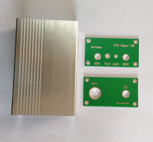 PIC版超级章鱼配套机箱, CW收发报机91型铝型材机箱35*65*100