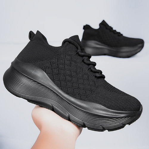 外贸冷沾男女同款防滑减震健步鞋