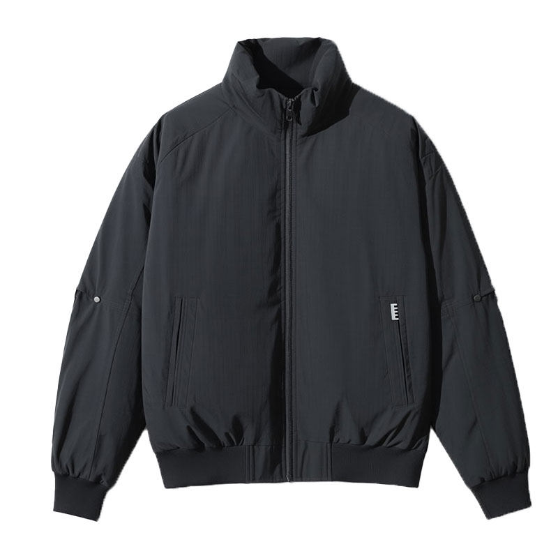F221-P138控188社会小伙立领棉衣外套潮流修身棉服男黑1,男装棉衣,电商A346