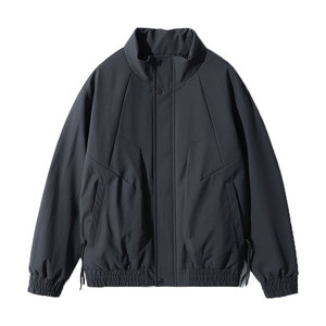 F220-P138 控188 社会小伙立领棉衣外套潮流修身棉服男 黑1图片