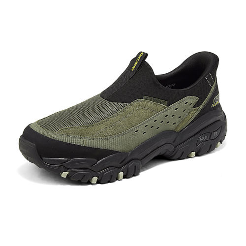 Skechers斯凯奇新款男士百搭舒适透气缓震户外休闲运动鞋237778C