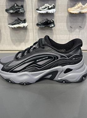 Skechers斯凯奇熊猫鞋5代女士闪穿鞋耐磨轻质透气老爹鞋150528