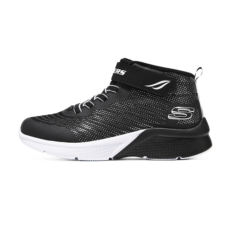 Skechers斯凯奇女童秋冬加绒保暖高帮魔术贴休闲雪地靴303070L
