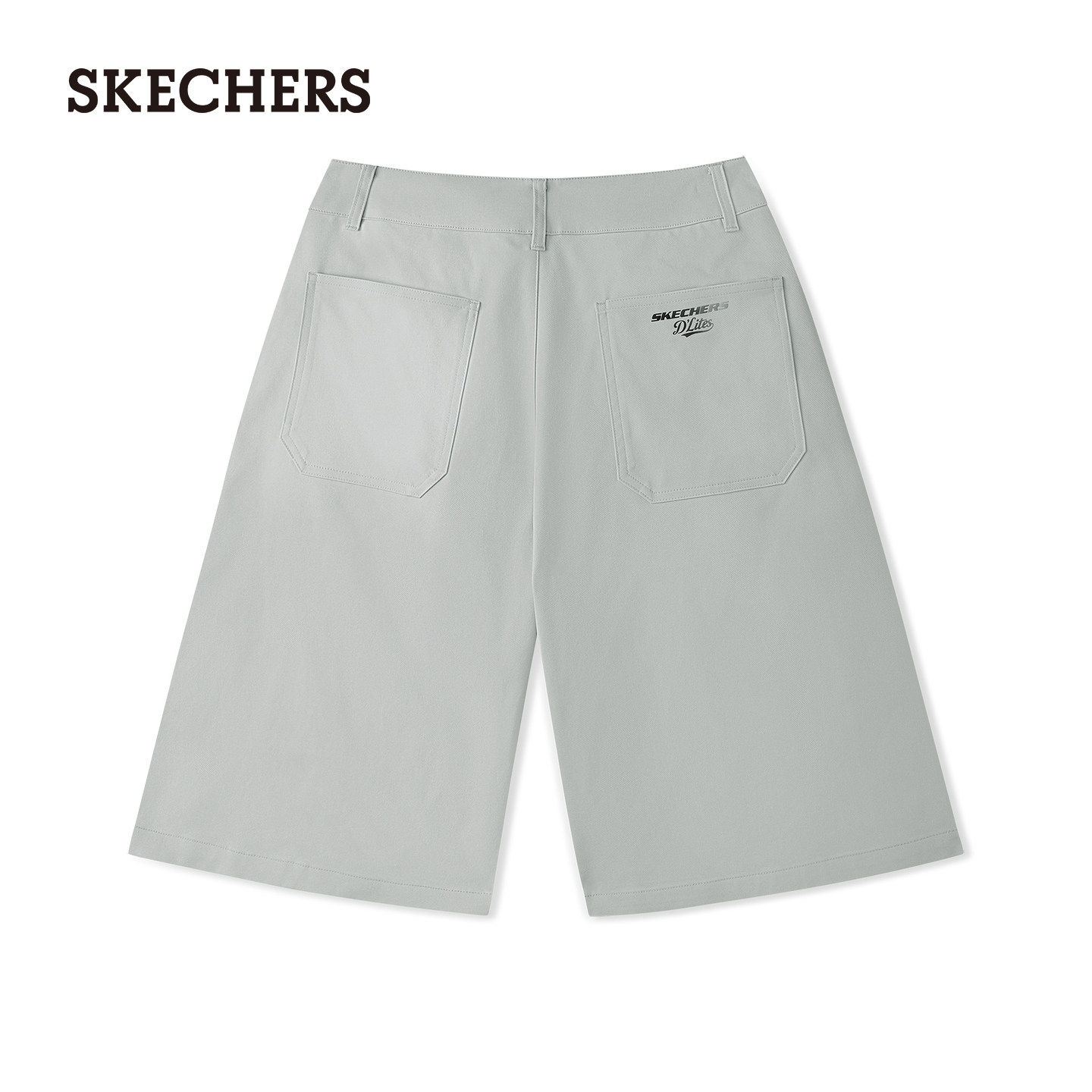 SKECHERS宽松直筒五分裤2