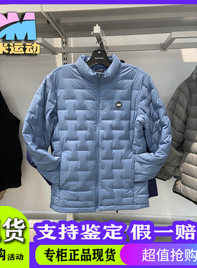 Skechers斯凯奇2023秋冬梭织短款鸭绒保暖运动羽绒服上衣P423M013