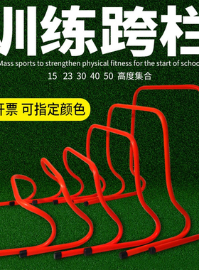 跨栏架障碍栏儿童体能幼儿园小跳跨栏架田径灵敏篮球足球训练器材