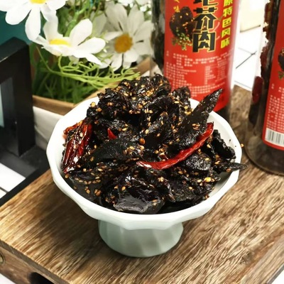 内蒙赤峰咸菜疙瘩干香芥肉下饭菜风干芥肉批发小菜咸菜芥菜干
