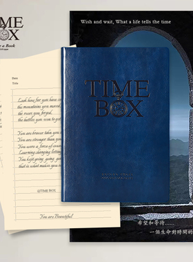 TIMEBOX仿皮PU办公商务笔记本子复古日本纸记事本厚款软面本RM-02