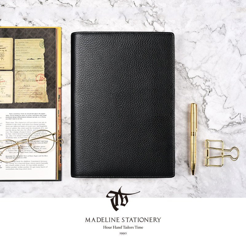 TIMEBOX荔枝纹书套纸横笔记本