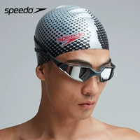 Speedo, водонепроницаемая плавательная шапочка без запотевания стекол, водонепроницаемый комплект для плавания, очки для плавания подходит для мужчин и женщин