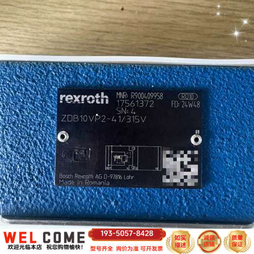 R900409958  ZDB10VP2-41/315V力士详谈报价