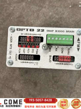 OPTO22 SNAP B3000 BRAIN控制器，原详谈报价